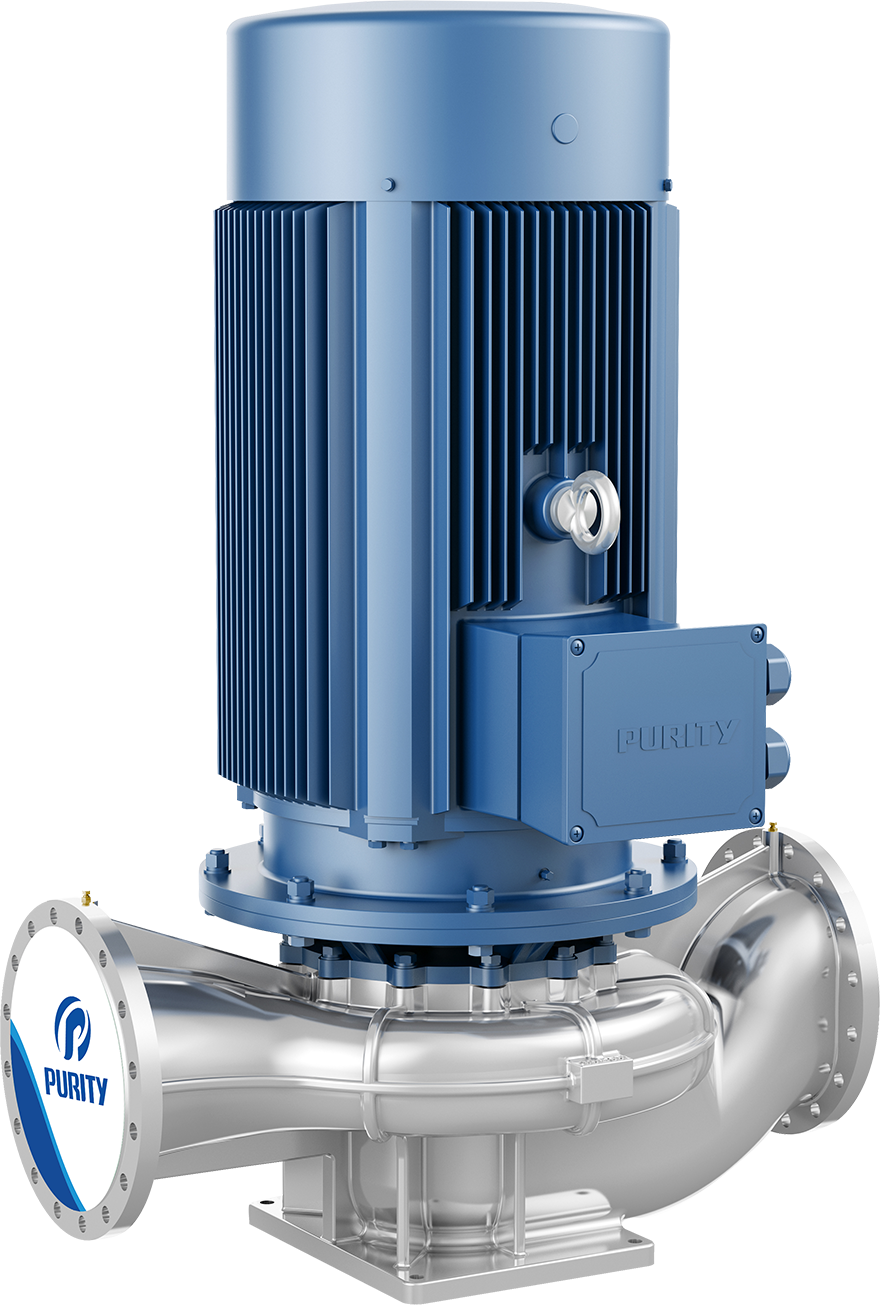 مضخة طرد مركزي ذات شفط واحد